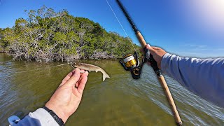 Exploring Florida Saltwater Shorelines on the Gheenoe NLBN Fishing [upl. by Dekow]