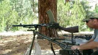 Shooting a Madsen LMG [upl. by Nnylecoj]