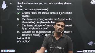 Starch molecules are polymer with repeating glucose units Select the correct statements Aampn [upl. by Areehs]