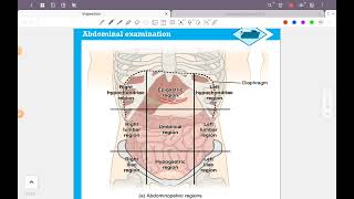 Internal medicine practical Abdominal examination  part 1 [upl. by Mutat]