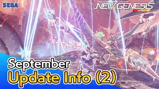 PSO2 NEW GENESIS September 2023 Update Information 2 [upl. by Aynekat671]