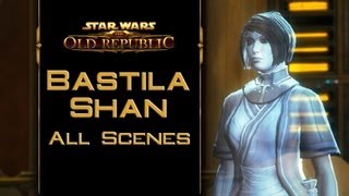 SWTOR All scenes with Bastila Shan KotOR reference [upl. by Darwin]