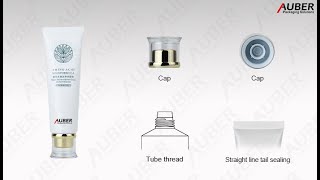 D40mm facial cleanser packaging cosmetics tube [upl. by Bluh]