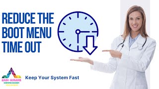 Reduce the Boot Menu time out [upl. by Elletsirhc580]