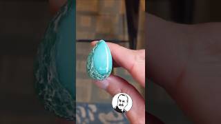 Cutting a variscite cabochon for a friend [upl. by Kristof]