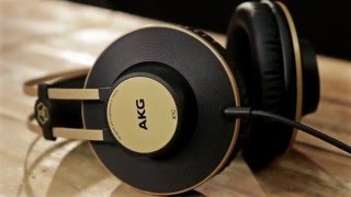 New from NAMM 2016 AKG K52 K72 K92 Reference Headphones [upl. by Ahsocin]