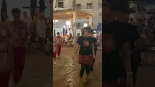 MALTA  Line Dancing Bugibba Square 310724 maltalovers travel stpaulsbay linedancing [upl. by Gemma]