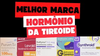 Levotiroxina Puran T4 Levoid Euthyrox Syntroid  Qual é o melhor para tratar o hipotireoidismo [upl. by Pasho]