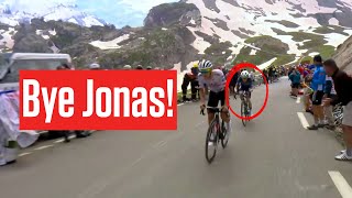 Tadej Pogacar Gains Good Margin Over Jonas Vingegaard In Tour de France 2024 [upl. by Downes]