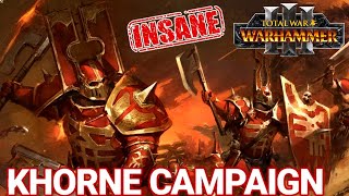 KHORNE CAMPAIGN MECHANICS are Crazy Strong  Total War Warhammer 3 [upl. by Mcnutt875]