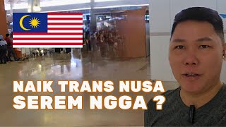 PENGALAMAN NAIK PESAWAT TRANS NUSA DARI JAKARTA KE KUALA LUMPUR [upl. by Dnomal]