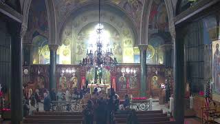 Saint Demetrios Cathedral Astoria Arrival of Icon of Panagia Kardiotissa October 24th 2024 [upl. by Berkow730]