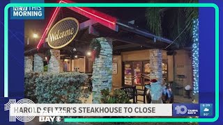 Harold Seltzers Steakhouse closing its doors at the end of September [upl. by Mas]