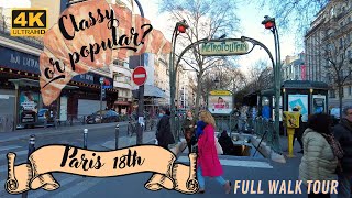 4K Paris 18th Clignancourt  Montmartre  Pigalle  Pte Chapelle full walk tour [upl. by Nongim921]