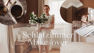 Schlafzimmer Makeover  Stuck amp Wandleisten  DIY [upl. by Alaster]