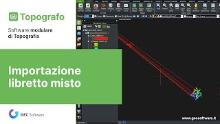 Topografo  Modulo T Importazione libretto misto [upl. by Papert]