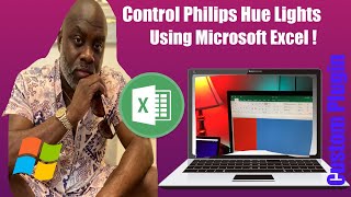 Microsoft Excel Synced to Philips Hue Lights  HueDynamic Test [upl. by Artek]