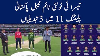 Pakistan Vs England 3rd T20 Match Time Table 2024  Pak vs Eng T20  Pak 2 Changes vs Eng 3rd T20 [upl. by Enytsirk]