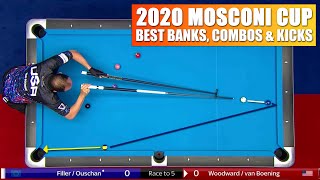 TOP 24 BEST BANKS COMBOS amp KICKS  Mosconi Cup 2020 9Ball Pool [upl. by Nahtanoy]