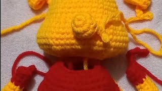 Crochet Amigurumi Pooh 🐻‍❄️  Winnie The Pooh  THeDIYRoom crochet amigurumi handmade DIY Pooh [upl. by Elwina]