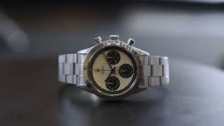 Rolex ref6262 Stamped 6239 Inside the caseback Paul Newman Steel [upl. by Alvie]