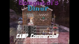 Doughs Fallout 76 CAMP Creations Commercial Doughbois Diner [upl. by Akcimahs]