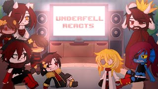 UNDERFELL REACT TO UNDERTALE Kustard [upl. by Naryb]