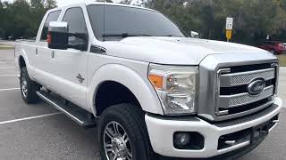 2016 f250 platinum 67 powestroke diesel [upl. by Horatius]