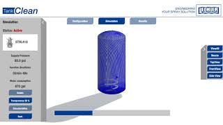 TankClean  Tank cleaning simulation software from Lechler [upl. by Tansey]