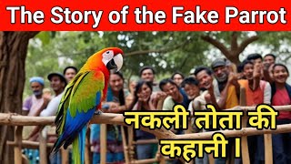 Nakali Tote ki kahani  The Story of the Fake Parrot  नकली तोता की कहानी  Prernadayak kahani [upl. by Gnut477]