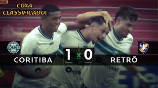 Coritiba x Retrô  Melhores Momentos  Copinha 2024 [upl. by Eeresed]