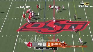 Oklahoma State OLOffense vs Utah Defense 2024 [upl. by Eniawd644]