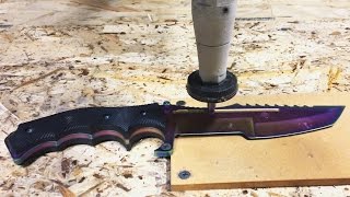 Custom Counter Strike Knife On A Waterjet [upl. by Janela]