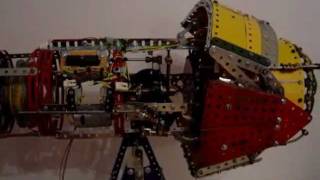 Meccano Tornado RB199 engineMPG [upl. by Angle]