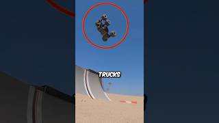 Crazy monster truck stunts [upl. by Aronos]