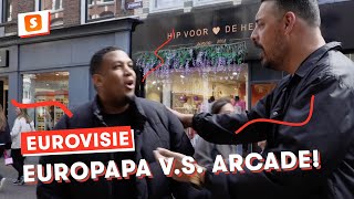 Je moet JOOST niet DISRESPECTEN  Eurovisiebattle Europapa VS Arcade  Nieuws [upl. by Moffat]