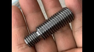 Make a double diameter screw2024 05 23 [upl. by Landel]