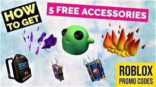 Roblox How to get 5 FREE Accessories January 2022 Promo Codes [upl. by Aivalf276]