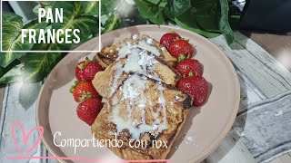 PAN FRANCES RECETA SUPER FACIL IDEAL PARA DESAYUNO [upl. by Ereveneug511]