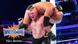 FULL MATCH  Goldberg vs Brock Lesner  Universal Title Match WrestleMania 33  Wwe2K23 [upl. by Sanderson]