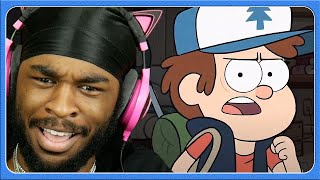 FIRST TIME WATCHING  Gravity Falls Shorts REACTION quotDippers Guide To The Unexplainedquot [upl. by Denis]