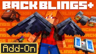 BACKBLINGS AddOn 10  Minecraft Marketplace Addon  Showcase [upl. by Llerraf]