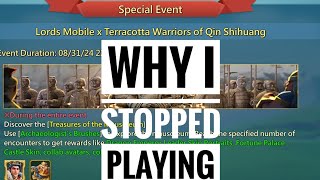 Why I Stopped Playing Lords Mobile My Reasons and Reflections [upl. by Bever]