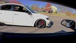 POV GR Supra amp FL5 Civic Type R Cars amp Coffee Cruise [upl. by Orran]