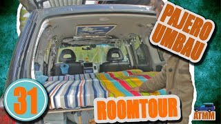 Roomtour durch unser Reisemobil  Bad Küche Bett  Unser 4x4 Camper  Pajero 4x4 Reisemobil S2 E31 [upl. by Yendroc]