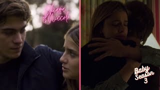 All Scenes of Chiara and Niccolo  Baby  Season 3 [upl. by Tirb]