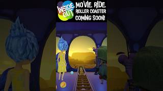 INSIDE OUT Movie Ride Roller Coaster  Sneak Peak 2 shorts [upl. by Ardnaed170]