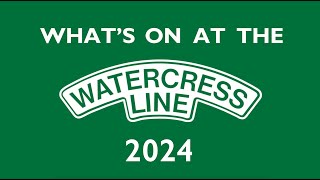 2024 Events at The Watercress Line [upl. by Bender119]