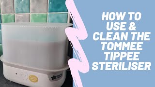 How to use and clean the Tommee Tippee Steriliser [upl. by Siurad350]