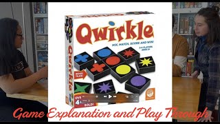 Qwirkle Rules setup and play through [upl. by Ardyaf]